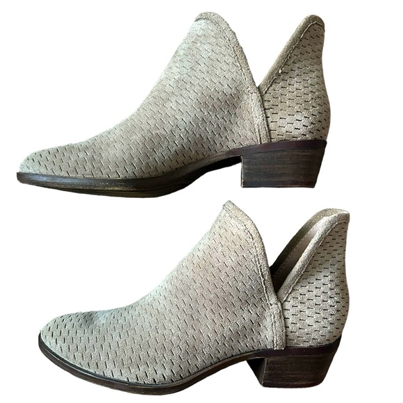 Lucky Brand Baley Suede Bootie in Brindle 5 - Picture 3 of 11